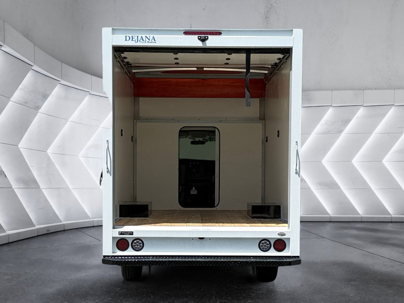 2025 Chevrolet Express Cutaway 3500 1WT Dejana Duracube II Cargo Body