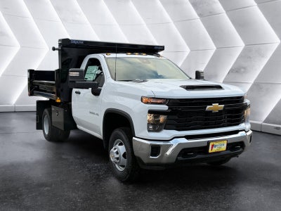 2026 Chevrolet Silverado 3500 HD Chassis Cab WT DEJANA Dynapro 9Ft 2-3 Yard Dump Body