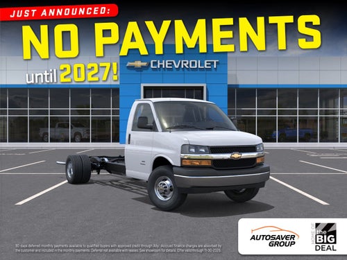 2026 Chevrolet Express Cutaway 3500 1WT