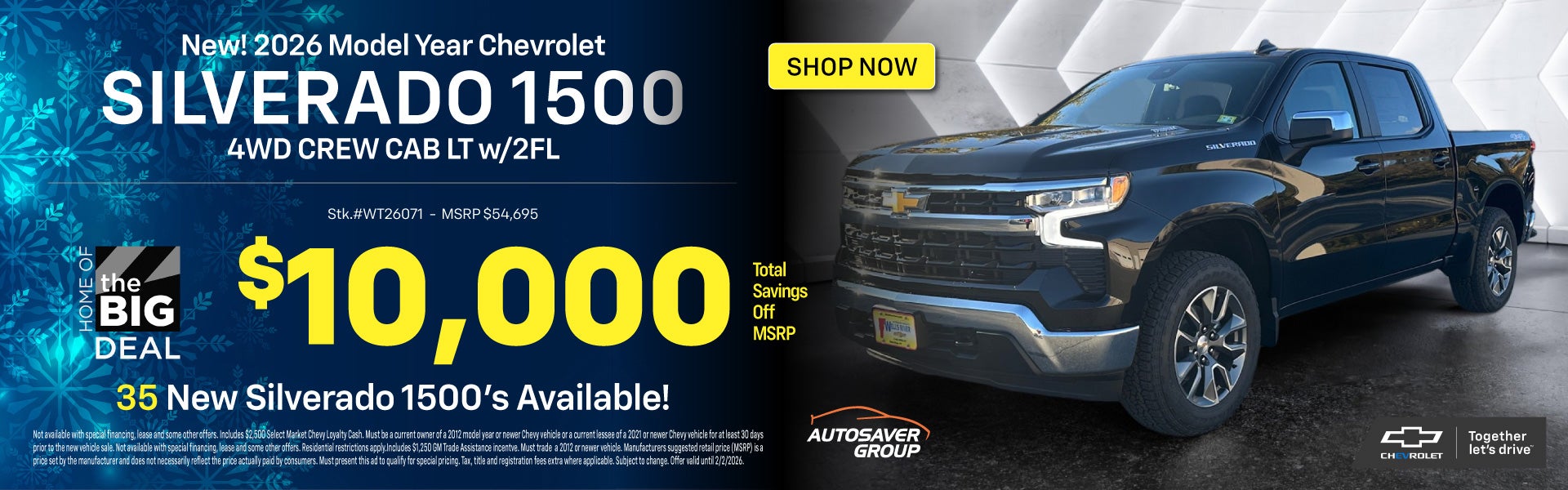 SHOP NEW CHEVY TRUCKS NEAR WELLS RIVER, VT