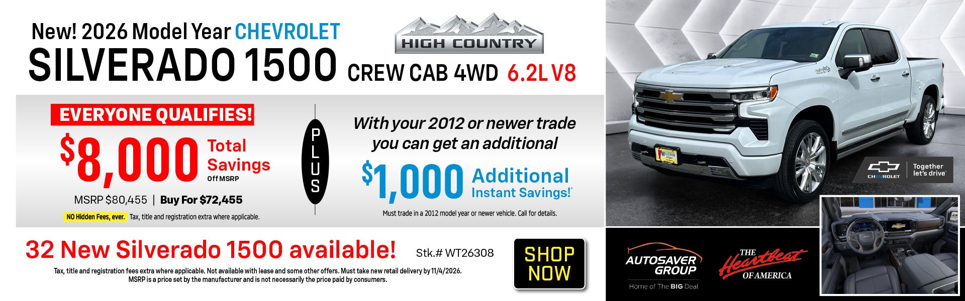 SHOP NEW CHEVROLET DEALS NEAR WELLS RIVER, VT