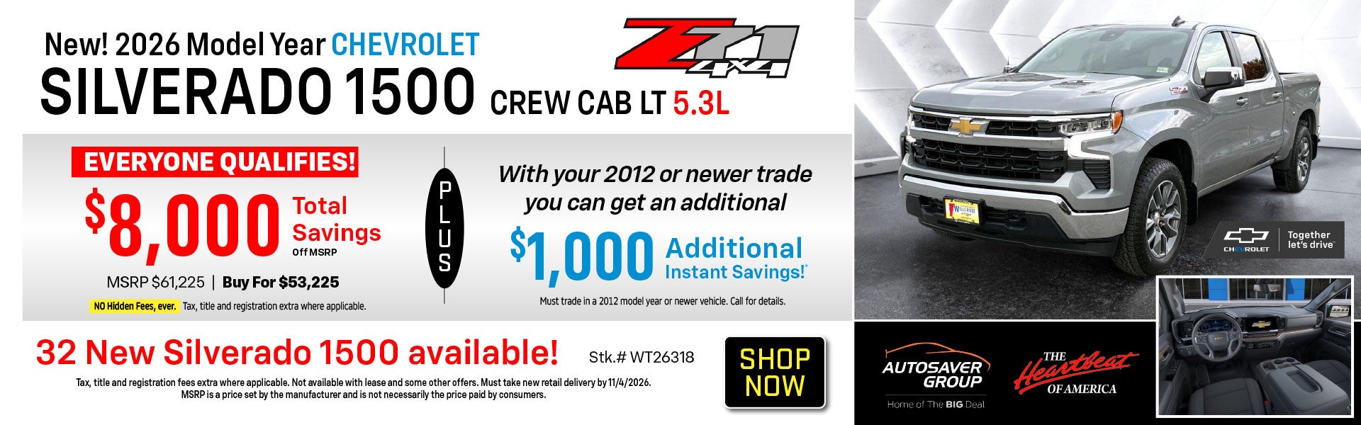 SHOP NEW CHEVROLET DEALS NEAR WELLS RIVER, VT