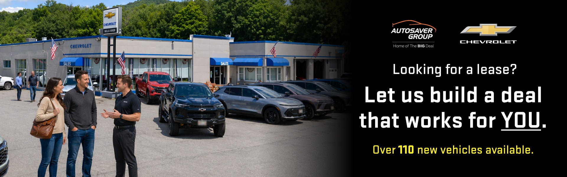 SHOP NEW CHEVROLET DEALS NEAR WELLS RIVER, VT